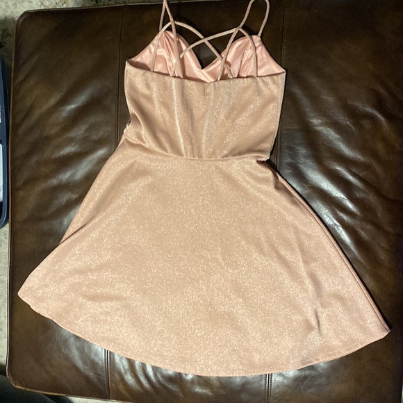BCX Pink Sparkly Sweetheart Dress - Picture 6 of 9